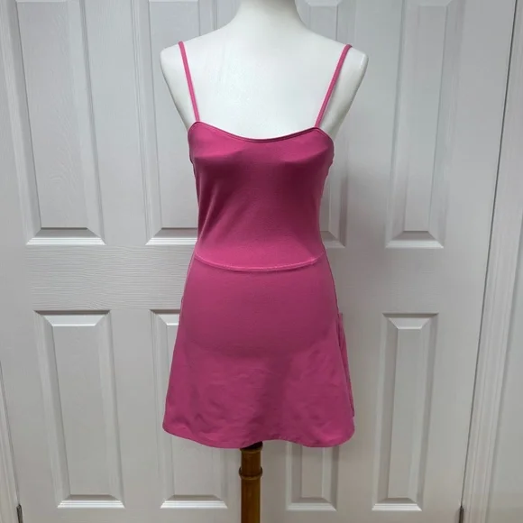 Alosoft Courtside Tennis Dress Paradise Pink - Size S - Picture 1 of 16